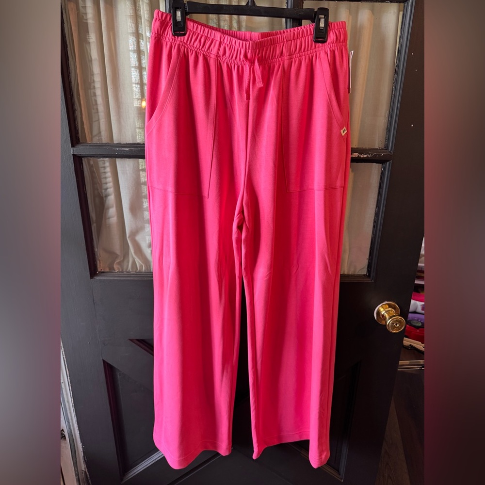 Simply Southern Hot Pink Track Pants